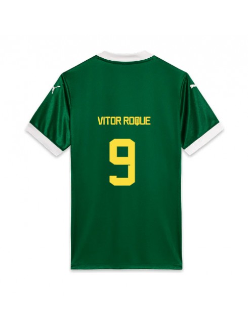 Palmeiras Vitor Roque #9 Replika Hemmakläder 2025-26 Kortärmad Palmeiras Vitor Roque #9 Replika Hemmakläder 2025-26 Kortärmad